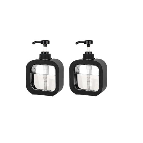 Handwash Dispenser Bottle Soap Dispenser Liquid Soap for Wash Basin Hand Wash Bottle for Home Dispenser for Bathroom Pump Liquid Handwash Dispenser 300ml Pack of 2