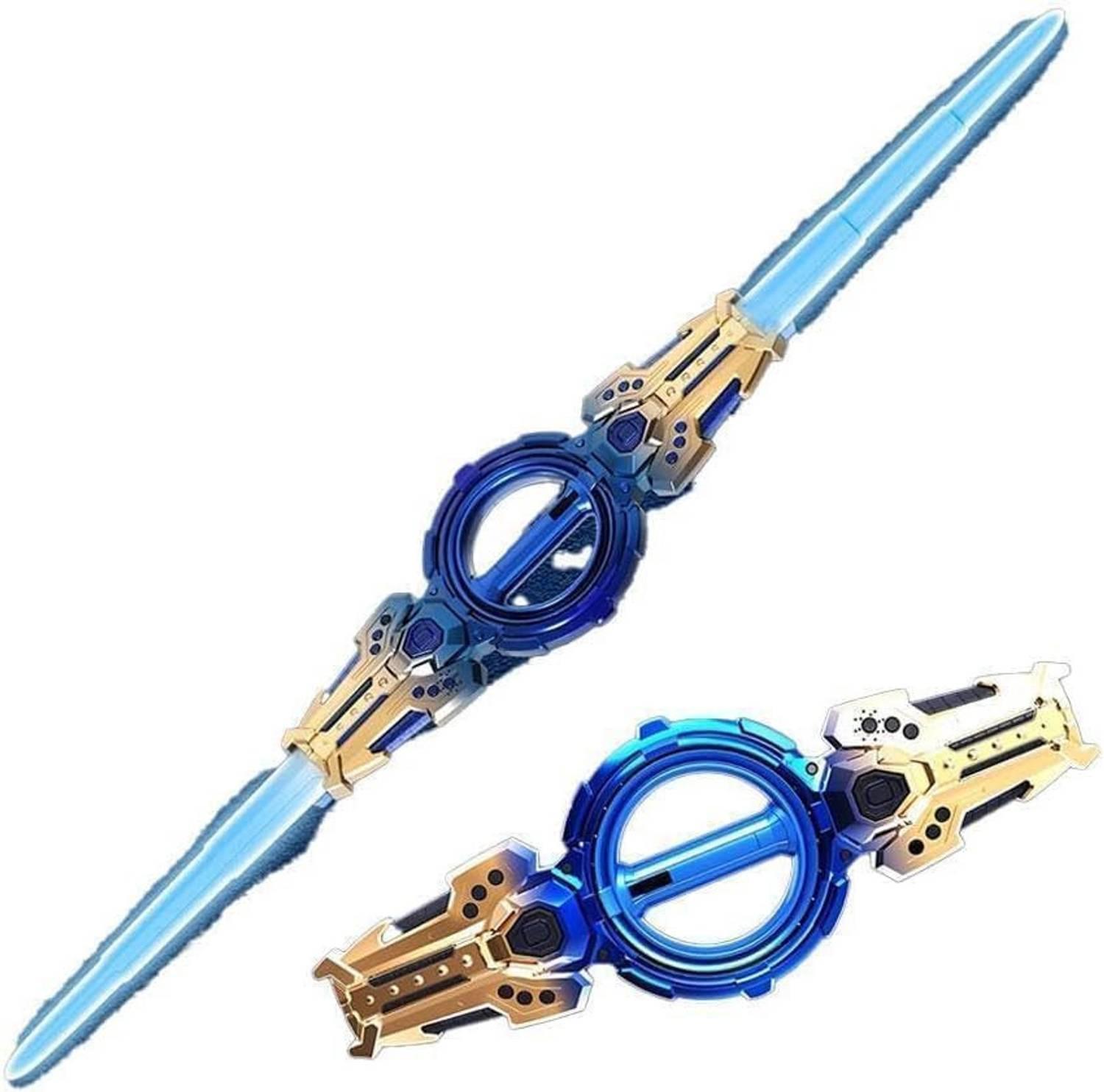 KesariNandan Fire Spin Sword Double-Edged Lightsaber Toy
