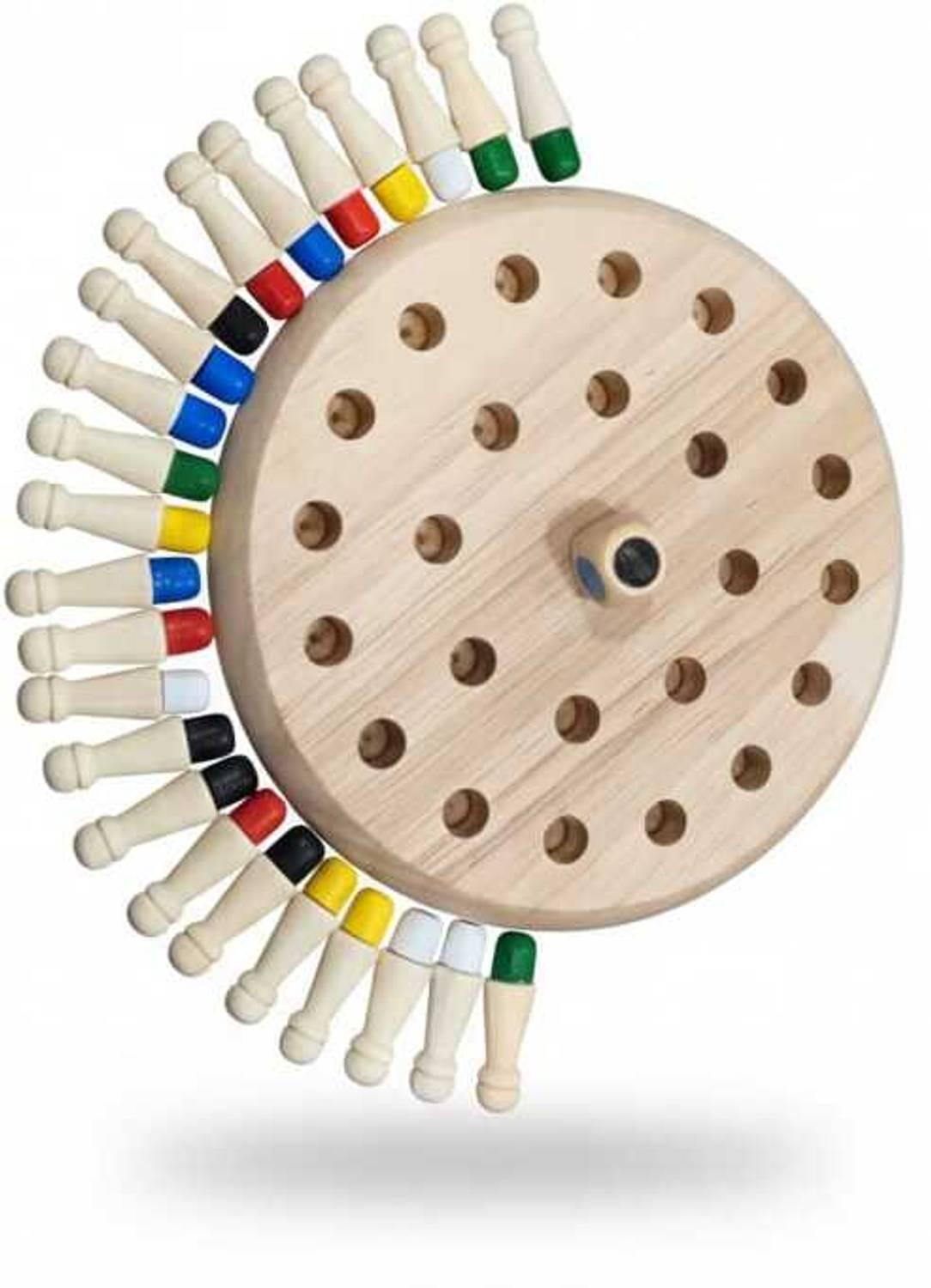 MPNS Wooden Memory Chess Game/ Educational Mind Puzzle Toy for Kids Educational Board Games