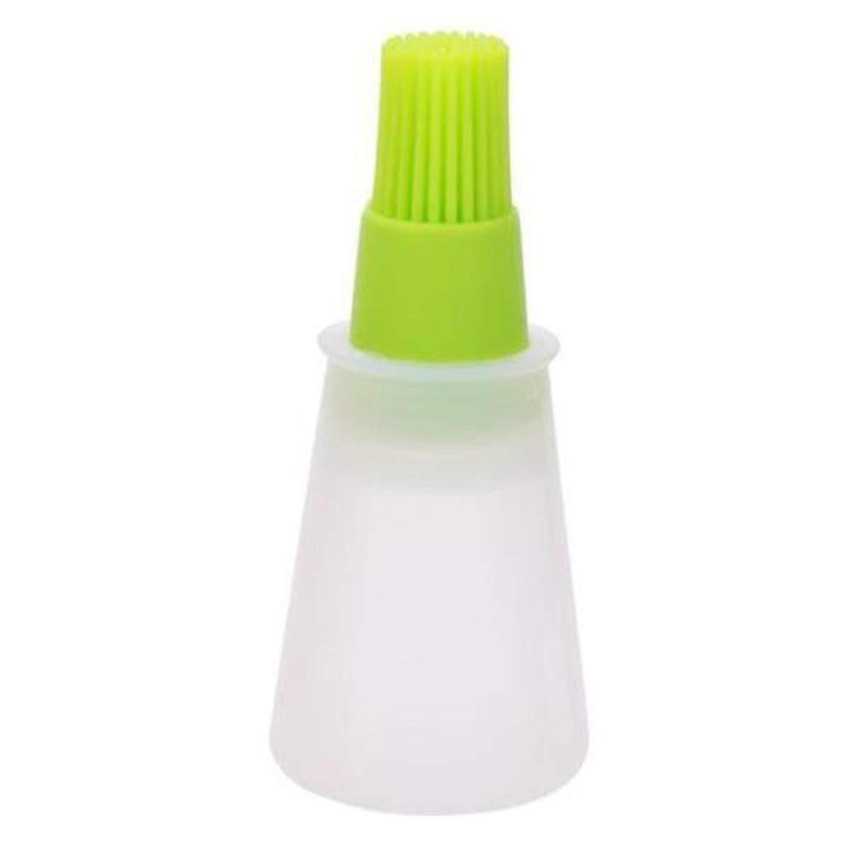 AP & ZP Silicone Cooking Oil Bottle Basting Brush | Dosa Oil Dispenser Spreader for Pan BBQ Baking Grilling Kitchen
