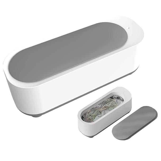 Premium Ultrasonic Cleaner Machine Professional Jewellery Cleaner Ultrasonic Bath Cleaning Machine for Jewelry Eyeglasses Watches Shaver Heads Dentures Coins Home Cleaning Device