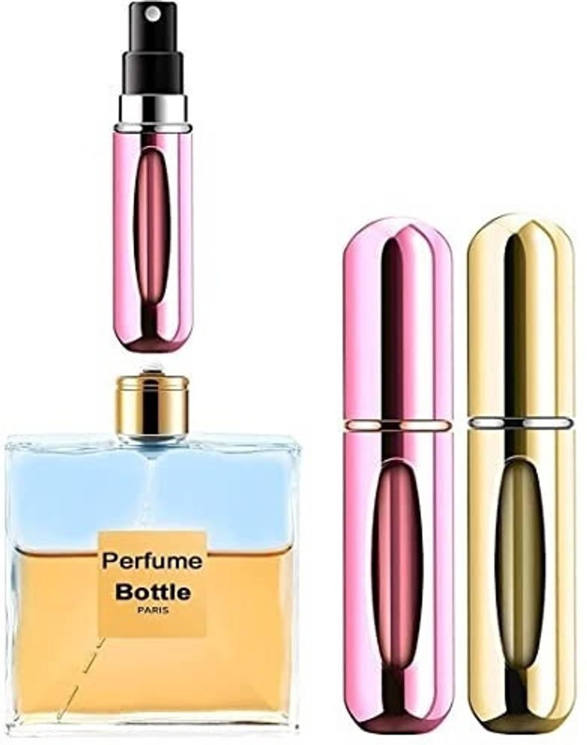 skyunion Portable 5ml Refillable Perfume Atomizer Bottle Mini Refillable Perfume Spray 10 ml Plastic Bottle