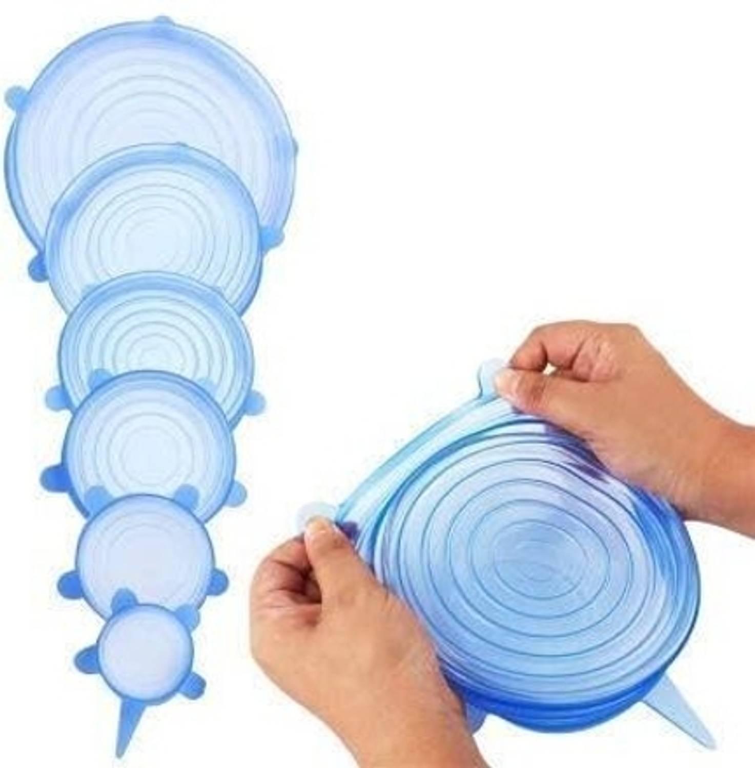krishraj 6 inch Lid Set, Pack of 6