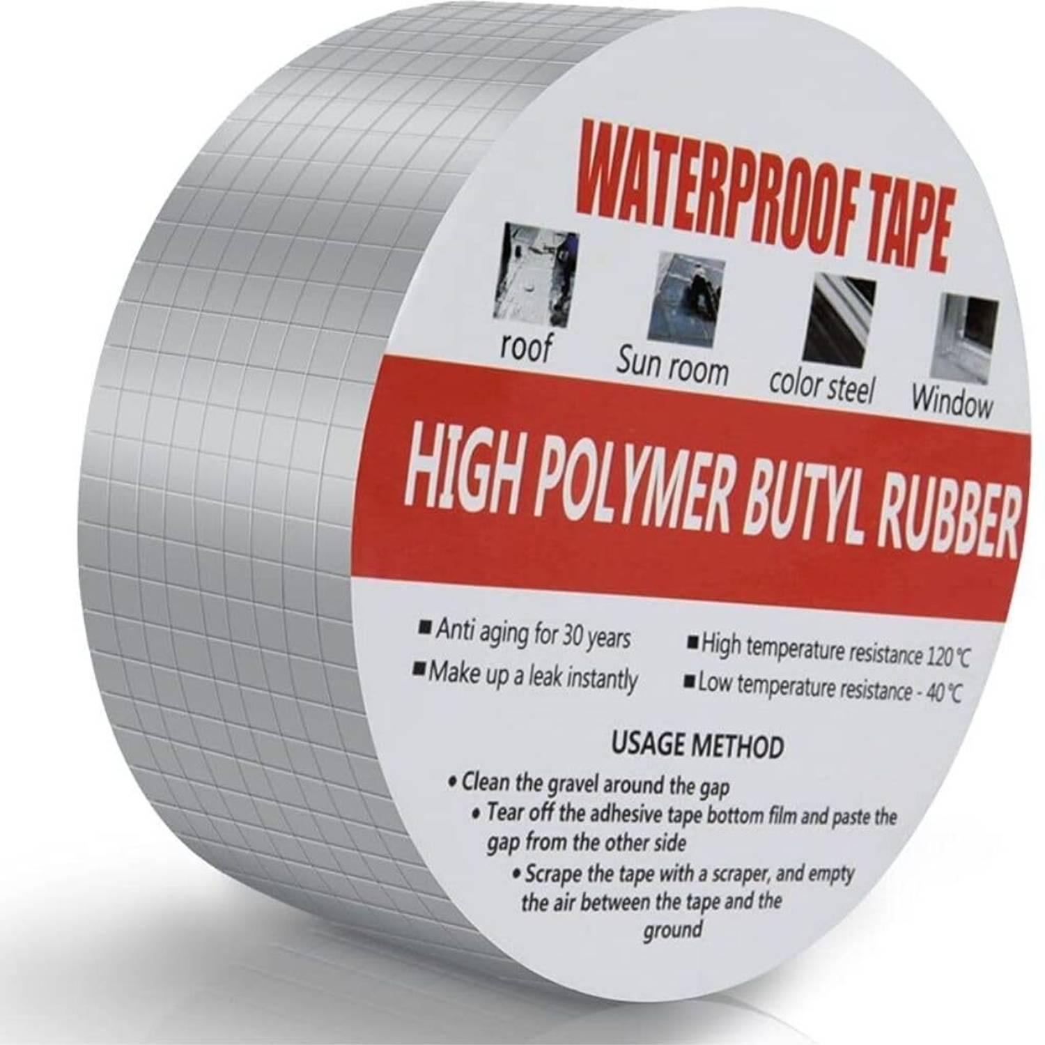 SEMAPHORE High Polymer Butyl Rubber Tape Waterproof | Works in Rain Very Strong Adhesive (Manual)