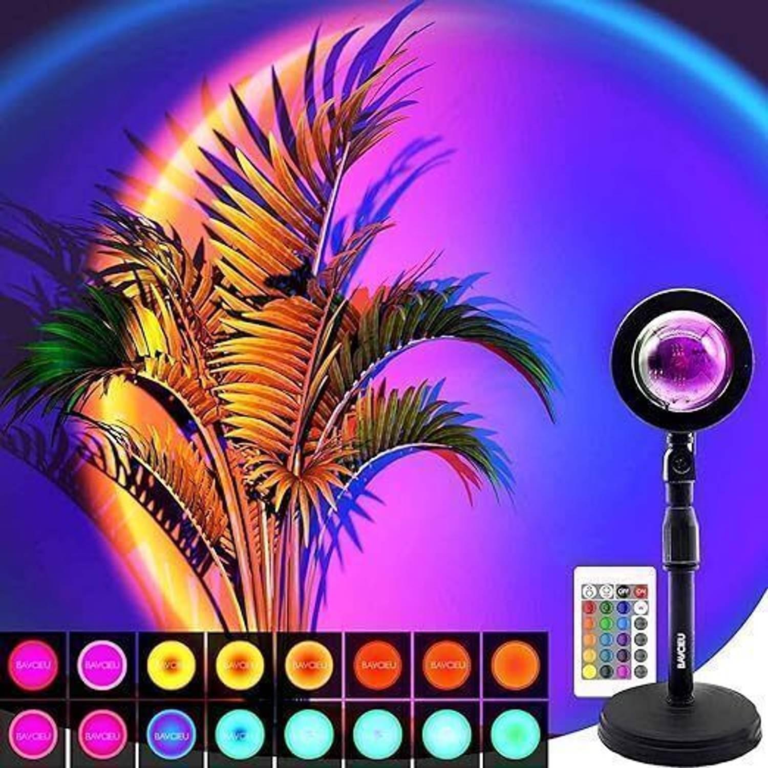 Refulgix Sunset Lamp Projection Lamp Night Light Night Lamp