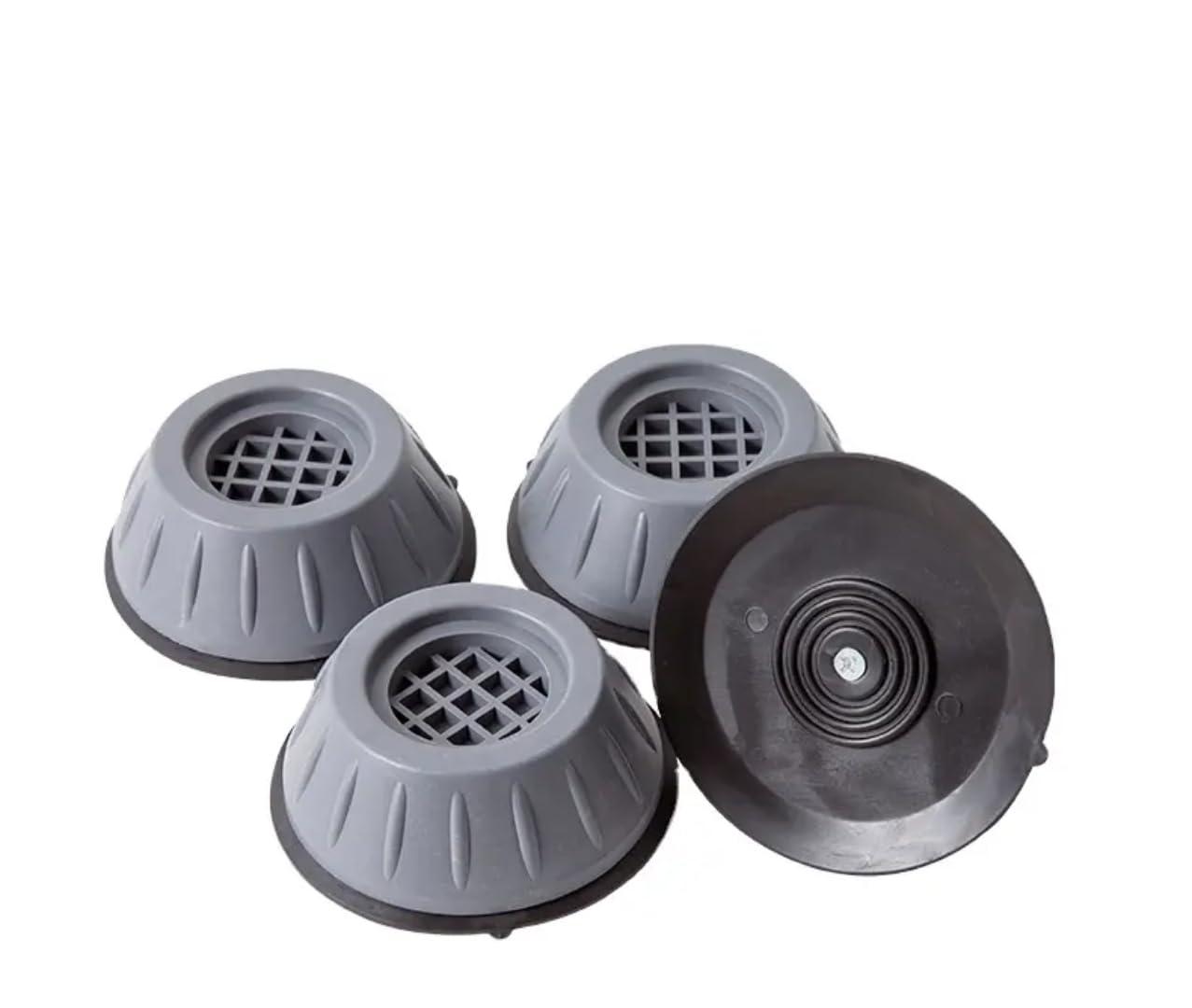 Anti Vibration Pads for Washing Machine, Noise Reduction Shock Absorber Stand, Anti-Slip Rubber Feet for Washer Dryer Fridge Furniture (Pack of 4)