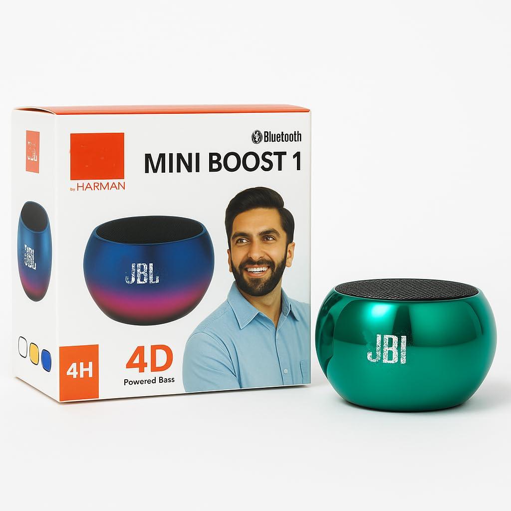 Mini Bluetooth Speaker, Portable Palm-Size Wireless Speaker for Outdoor Use, Compact and Easy to Carry