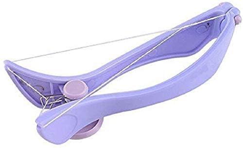 Manual Plucking Thread Roll Eyebrow Face and Body Hair Threading Removal System Tweezers Kit Cotton Thread Plucker Device Threading Epilators for Precise Hair Removal and Grooming