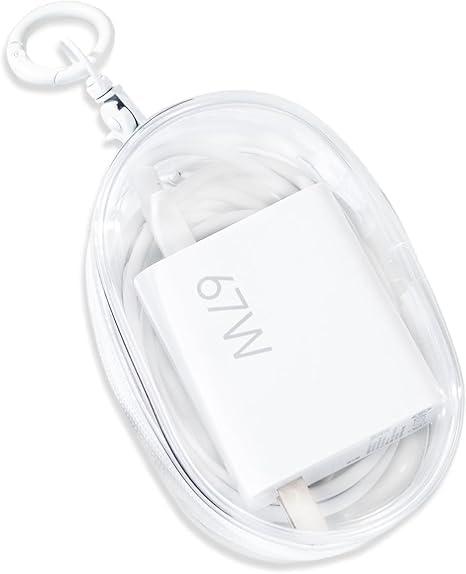 1 Pc Charging Cable Storage Bag, Waterproof Cable Storage Clear Bag, Transparent Cable Storage Bag, Mobile Phone Charger Transparent Storage Organizer, Portable Headphone Storage Bag