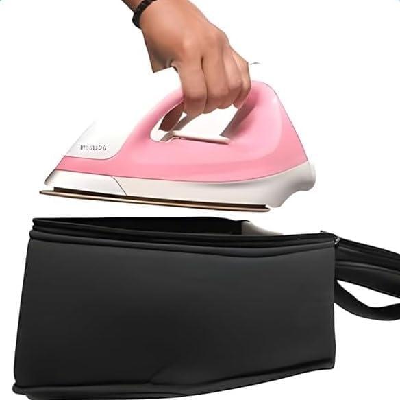 iron press protect cover iron storage and organize case zip close with cary handle