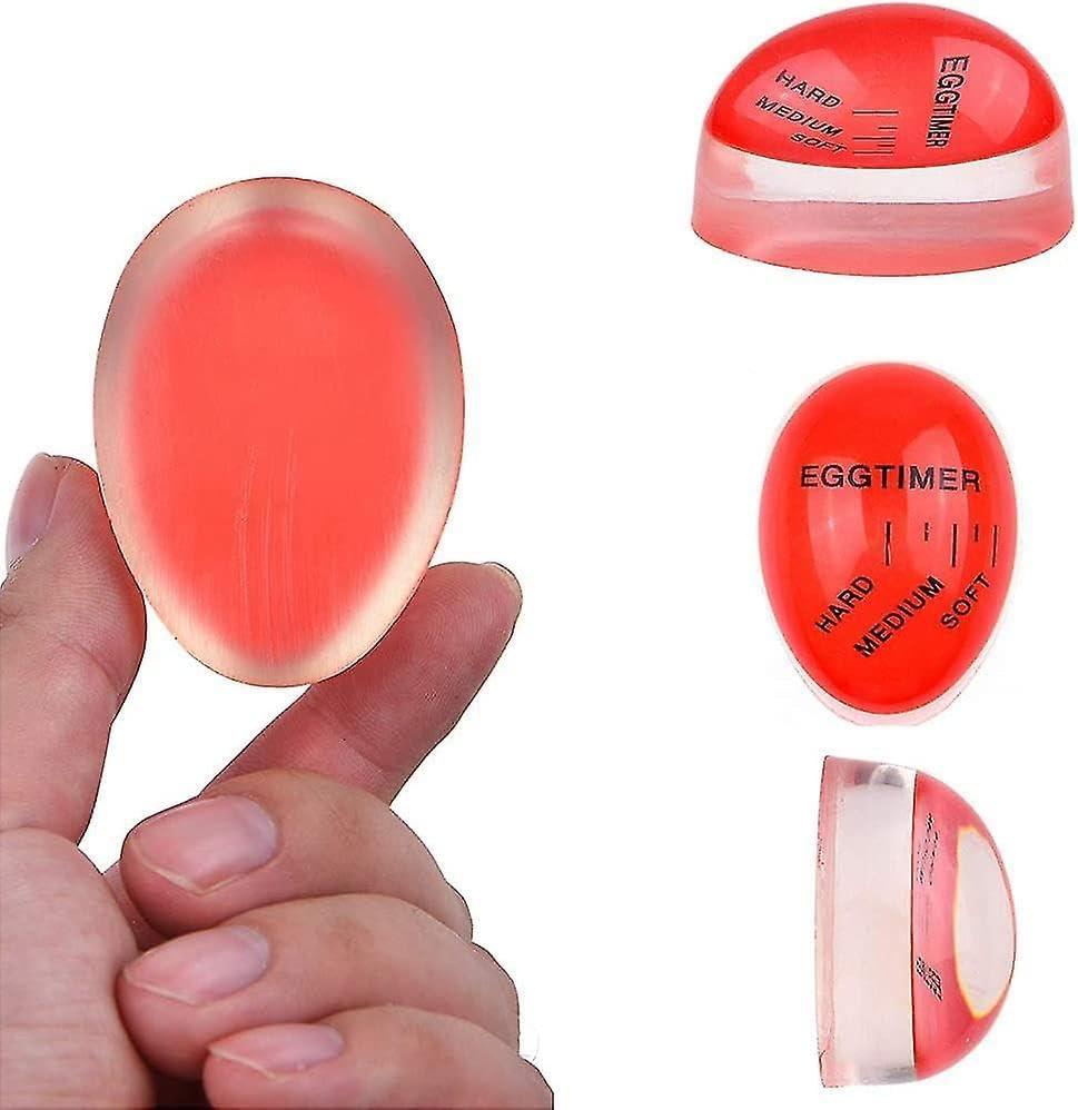 Soft Boiled Egg Thermometer Soft, Medium Hard, Kitchen Tool Egg Timer Cooking Tool Color Change to See Eggs Boiled at a Glance
