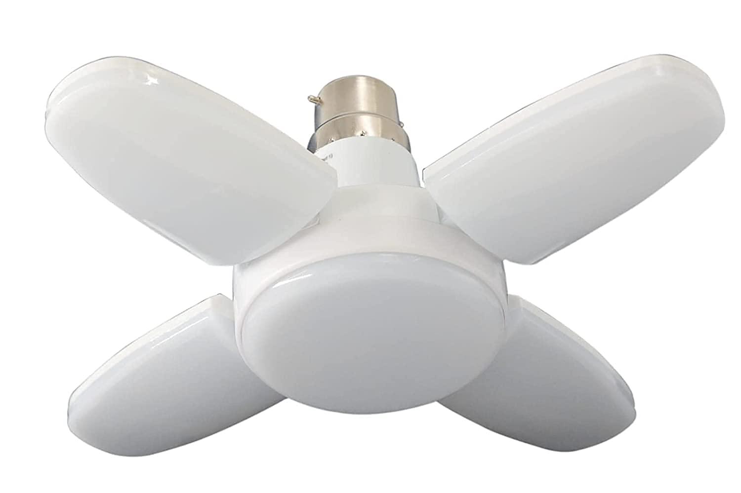 25 WATT 4+1FAN Adjustable Home Ceiling Lights Cute MINI B22D Bulb, AC95-240V, Cool White Light Small Size