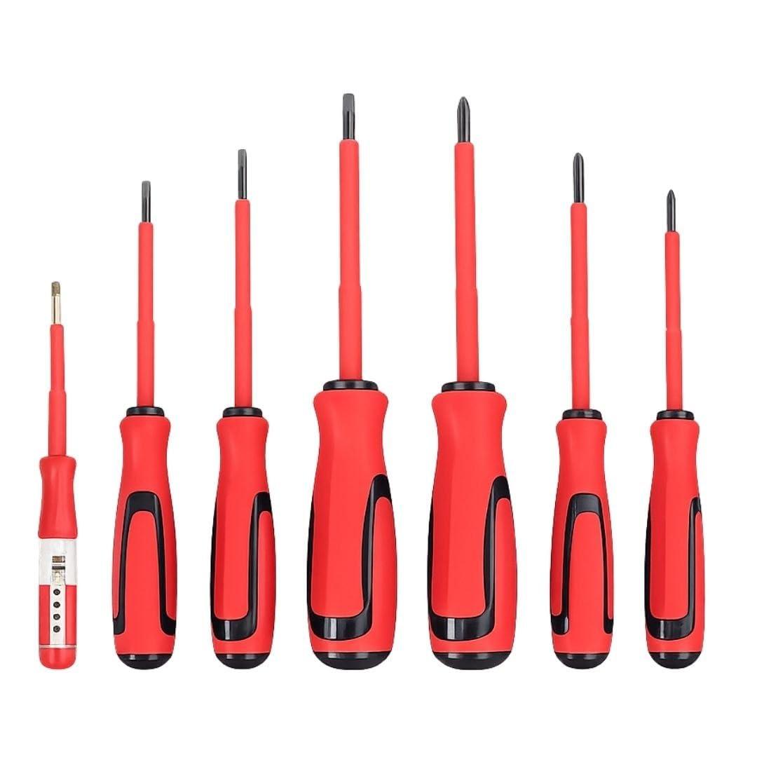 DRAYA DEAL'S Electric Precision Screwdriver Set, Magnetic Repair Tool Kit with Multiple Bits, Rechargeable Mini Screwdriver for Mobile, Laptop, PC, Electronics, DIY & Household Repairs
