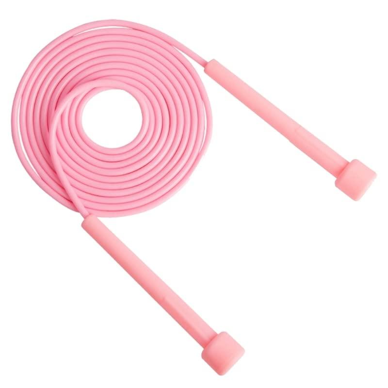 Adjustable PVC Skipping Rope Thicken Speed Jump Rope Weighted Jump Rope For Aerobic Exercise Endurances Training Skipping Rope For Kids Adjustable For Men Exercise Heavy Rapid Speed Jump