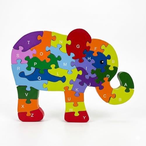 GITGRNTH 26-Piece Magnetic Animal Alphabet Set