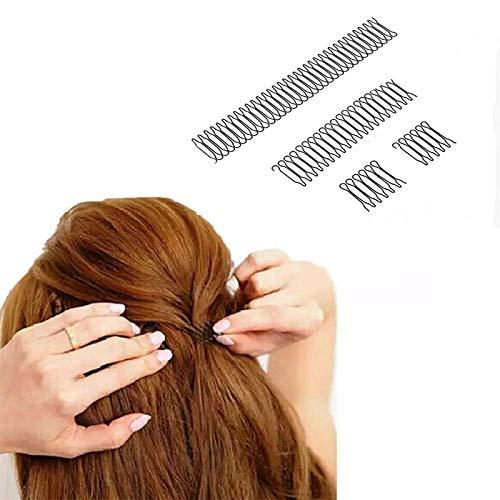 U Shape Hair Finishing Fixer Comb, Hair Pin U Shape Wavy Comb Clips, Mini Bobby Pins, Mini Bangs Holder Styling Tool, Women and Girls Hairstyle Hair Accessories