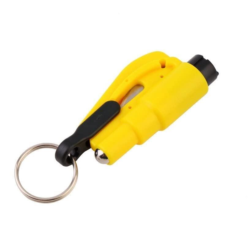 Mini Safety Hammer Car Life-Saving Escape Hammer Window Keychain Car Window Broken Emergency Glass Breaker