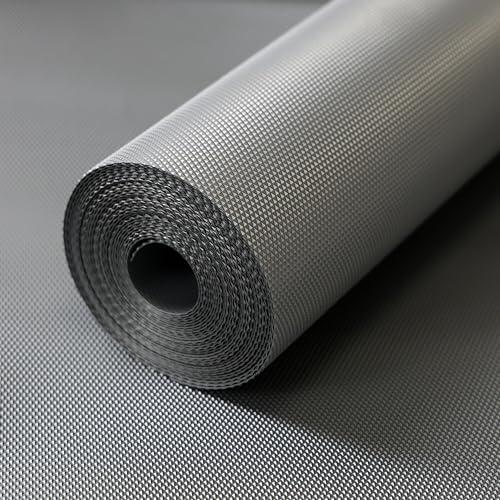 ElastPro EVA Food Grade Washable Anti Slip Mat/Sheet for Fridge, Shelf Liner, Table, Kitchen Drawer mat (Diamond Clear, 5 Meter)