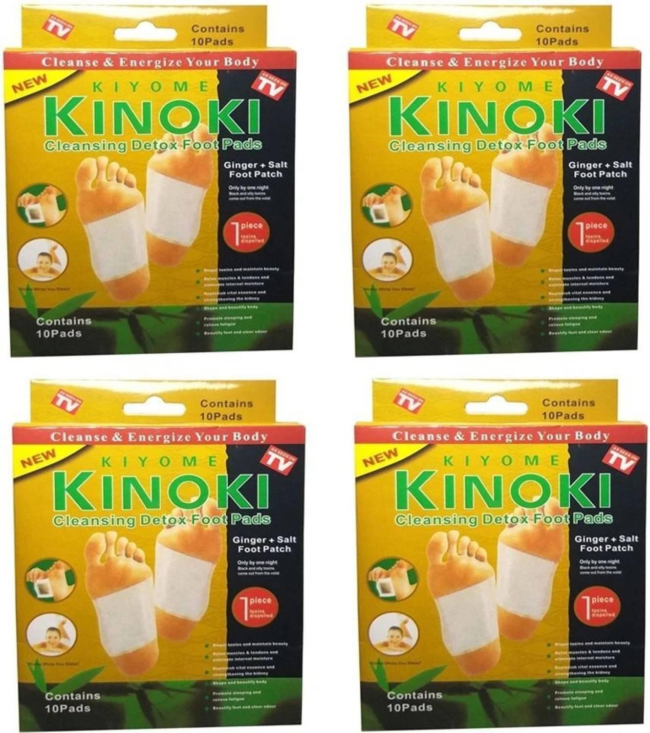 Lucacci Kinoki Organic Purification Formula Wellness Foot Pads – Enhances Energy & Vitality