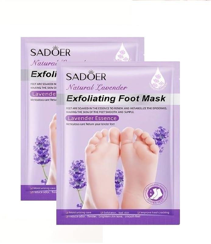 Moisturizing Gloves for Men Women, Smooth Long Lasting Soft Exfoliating Hand Peeling Spa Mask Moisturizer Beauty Gift Set for Dry Cracked Rough Dull Hands (1 Pair Vitamin - C Hand Mask)