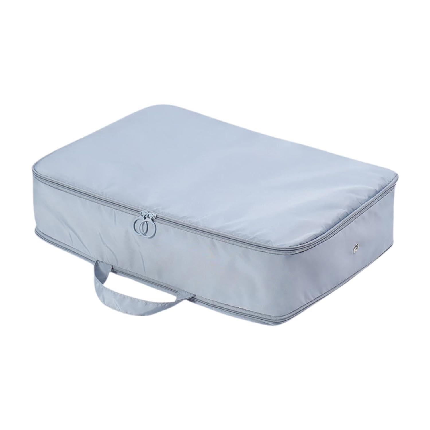 bnf® Self Compression Organizer Bag Quilt Storage Bag for Clothes Pillows Bedding Blue | Household Supplies & Cleaning | Home Organization | Storage Bags