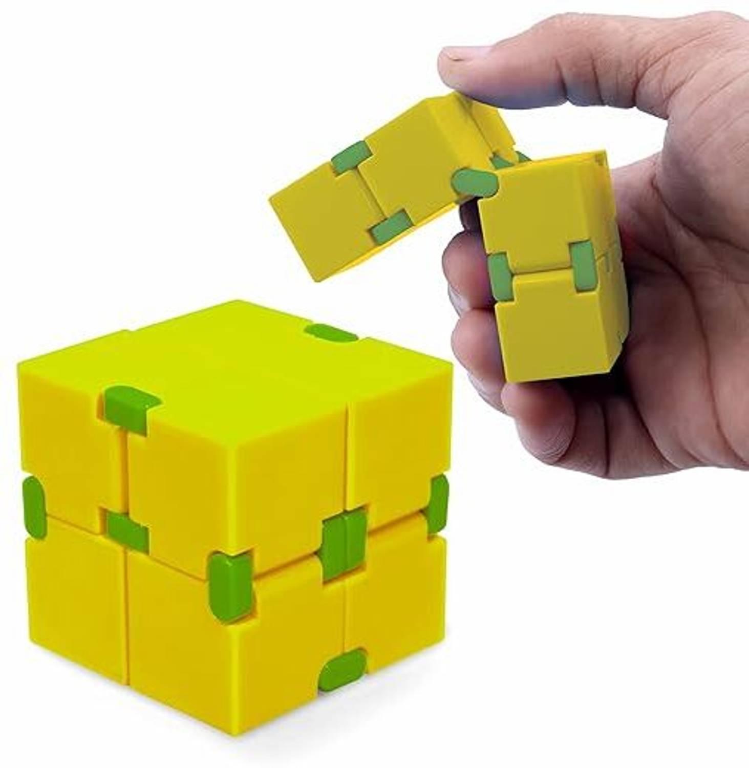 AKFLICKS Infinity Cube Fidget Toy,cheap Flip Cube for Office Staff Adults Kids